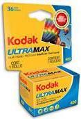 Actual product image Kodak Ultra Max 400 3x film 135/24