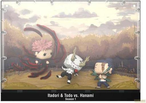 Image du produit Funko Jujutsu Kaisen POP Moments Figurines vinyles Itadori & Todo vs Hanami 9 cm
