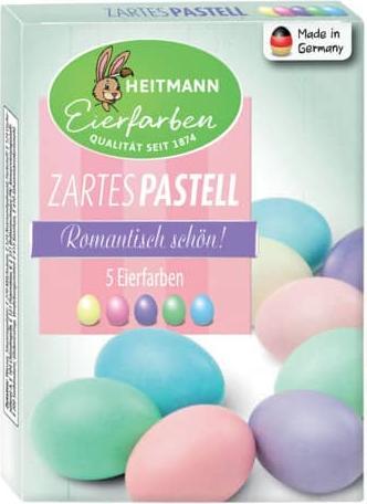 Image du produit Heitmann Peinture pour oeufs de Pâques Pastel doux