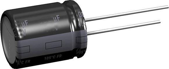Immagine prodotto Panasonic Condensatore elettrolitico, radiale, 1800uF, 113,4uA, 6,3V, 1,4A