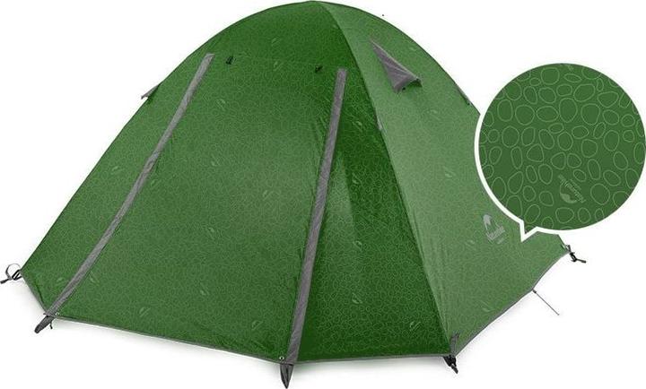 Immagine prodotto Naturehike Namiot Serie P 3 UV NH18Z033-P-Verde bosco (2.30 kg, 3 persone)