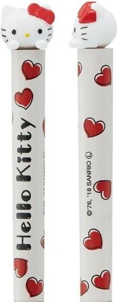 Actual product image HELLO KITTY - Kawai Kitty - baguettes en bois 16cm (Chopsticks)