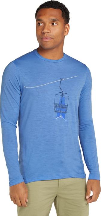 Image du produit Icebreaker Mérino 150 Tech Lite L/S Tee Bear Lift (L)