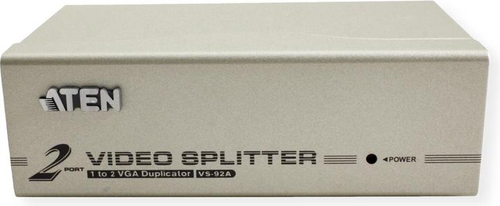 Image du produit Aten VS92A, répartiteur VGA à 2 ports avec amplificateur de signal jusqu'à 30m