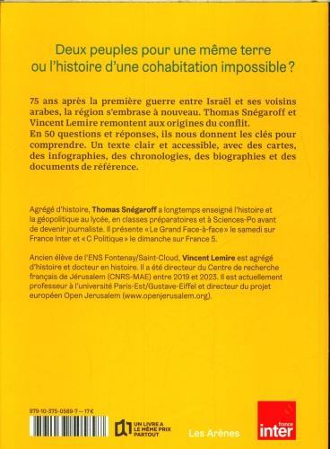 Image du produit Israël - Palestine : les six dates-clés (Français, Snégaroff Thomas, Lemire Vincent, 2024)