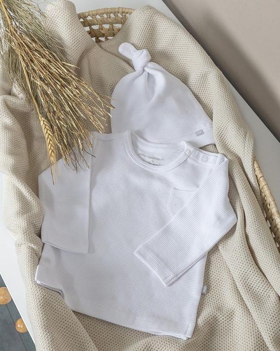 Actual product image Baby's only Babys only knotted hat, pure white