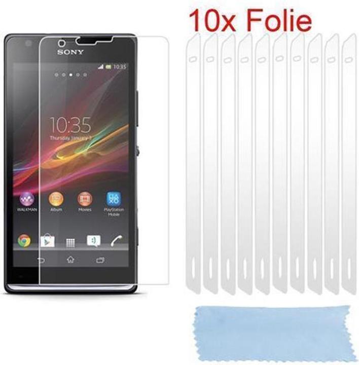 Actual product image Cadorabo 10x protective film (1 Piece, Sony Xperia Z1)