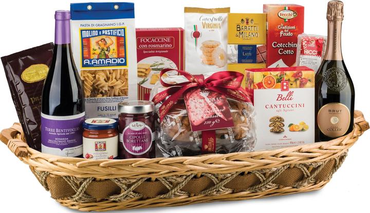 Casella Cesto natalizio "Sapori e Delizie" 14 specialità