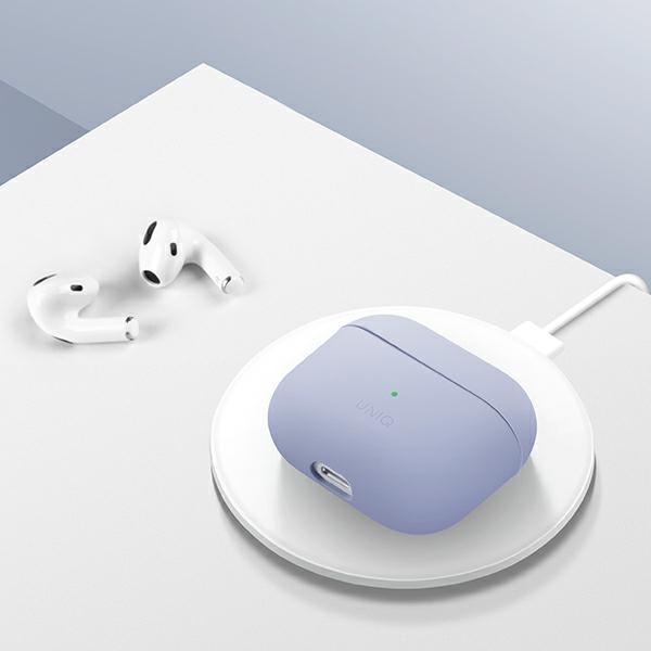 Produktbild Uniq etui Lino AirPods 3 gen. Silicone beżowy/beige (Kopfhörer Tasche)