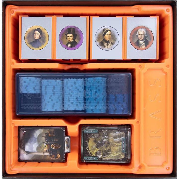 Produktbild Feldherr ORG019 - Organizer für Brass: Lancashire / Brass: Birmingham Deluxe Edition - Brettspielbox