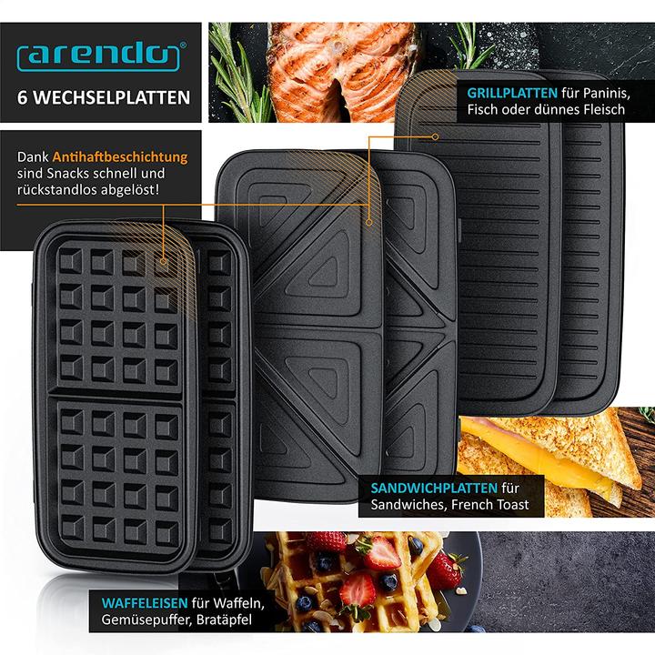 Produktbild Arendo Sandwichmaker
