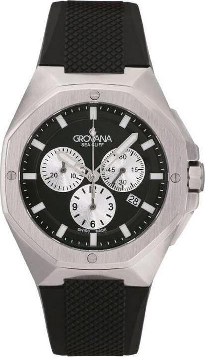 Actual product image Grovana Sea Cliff Chrono collection - Swiss made quartz watch (Swiss made)