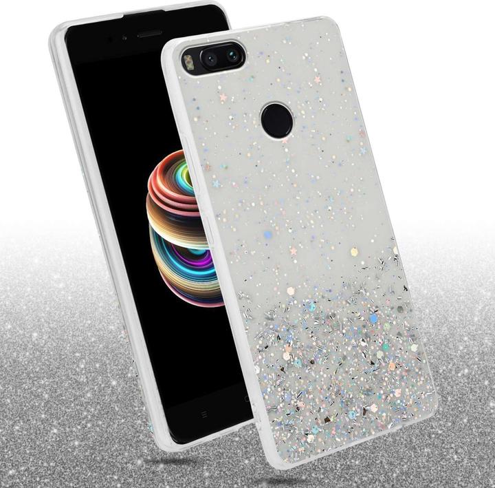 Produktbild Cadorabo TPU Hülle für Xiaomi RedMi A1 mit Glitzer (Xiaomi Redmi A1)