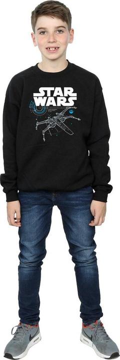 Image du produit Star Wars Sweat-shirt garçon X-Wing Cotton (152, 158)