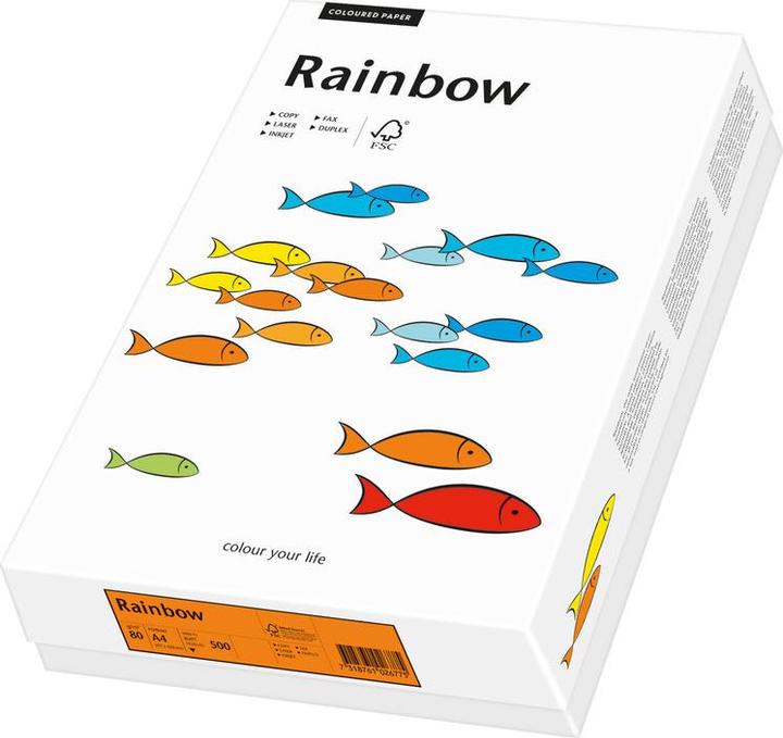 Actual product image Rainbow Copy paper coloured A4 (80 g/m², 500 x, A4)