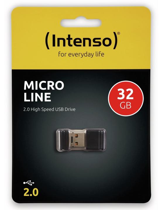 Actual product image Intenso micro line (32 GB, USB-A, USB 2.0)
