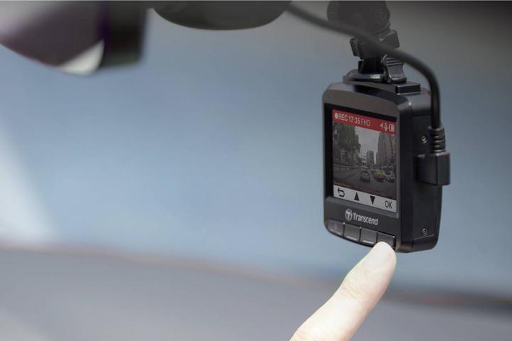 Actual product image Transcend DrivePro 230 Data Privacy incl. 32GB microSDHC TLC (GPS receiver, Full HD)