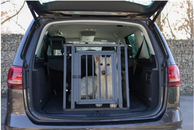 Produktbild Kerbl Hundetransportbox Vacation Alu Eintürig Medium (Hund, Sicherheitsverschluss)