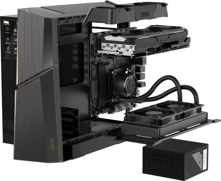 Produktbild MSI MEG Trident X2 14NUG7-297EU (Intel Core i7-14700KF, 32 GB, 2000 GB, GeForce RTX 4080 SUPER)