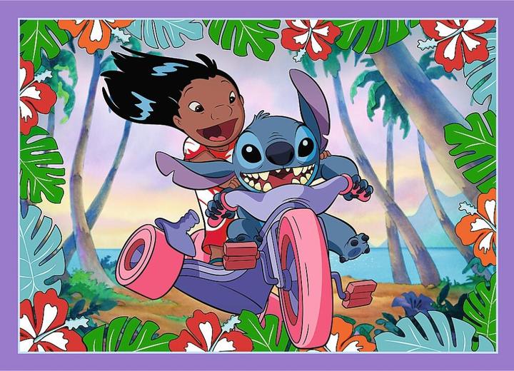 Produktbild Trefl Lilo & Stitch 4in1 Puzzle 35/48/54/70T (54 Teile)