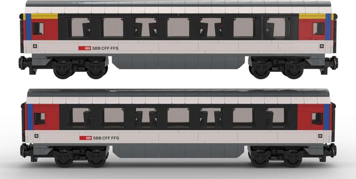 Mobabricks Set treno Inter City Express
