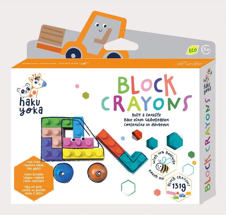 Produktbild Haku Yoka Block-Wachsmalkreiden Gabelstapler (MQ2) (Mehrfarbig)