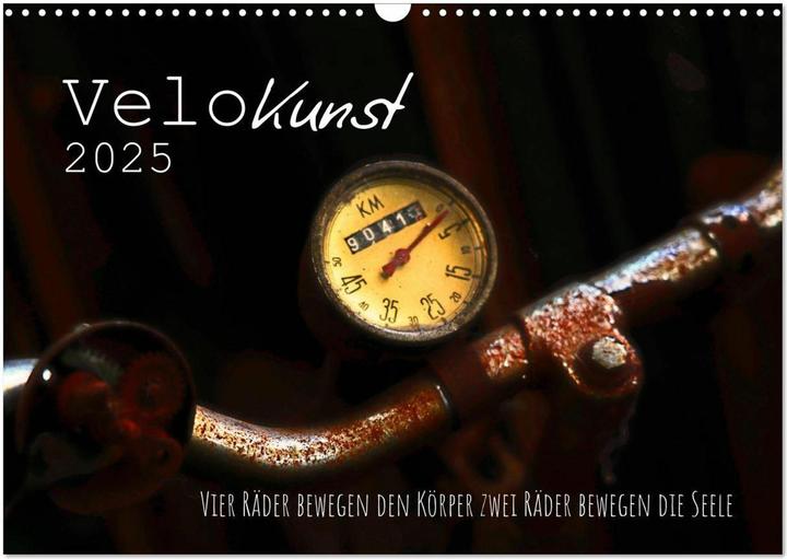 Produktbild Velo Kunst (Wandkalender 2025 DIN A3 quer), Monatskalender (A3, Deutsch)