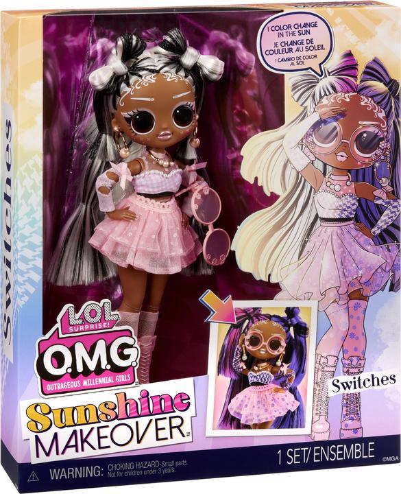 Actual product image L.O.L. Surprise! OMG Sunshine Makeover Switches