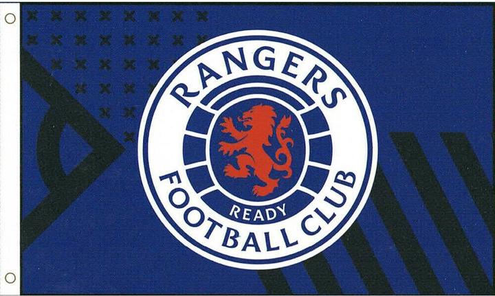 Actual product image Rangers FC Flag Core Crest