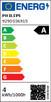 Energy Label Philips Classic (E27, 4 W, 840 lm, 1 x, A)