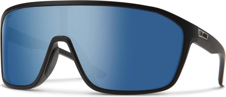 Actual product image Smith Boomtown (Mat Black, polarised blue mirror)
