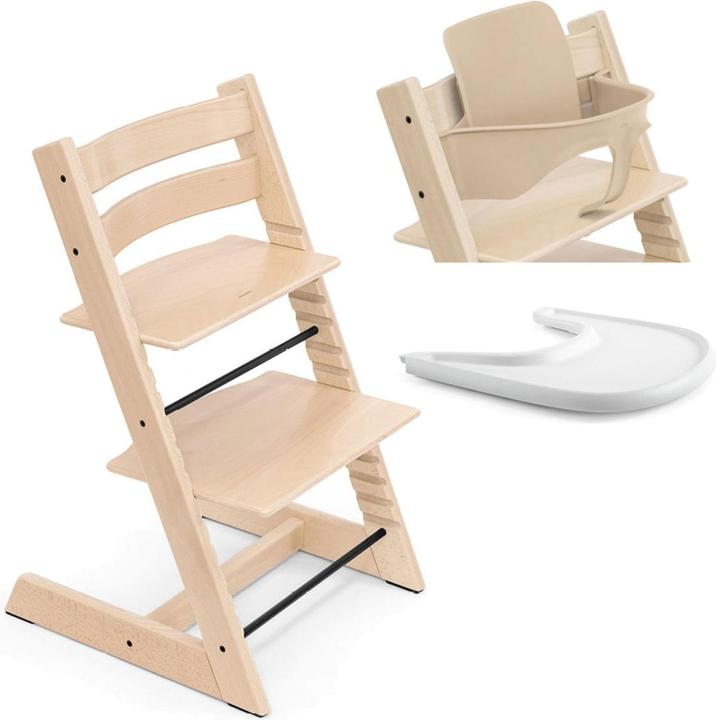 Produktbild Stokke Tripp Trapp Hochstuhl inkl. Baby Set und Tray (Hochstuhl)