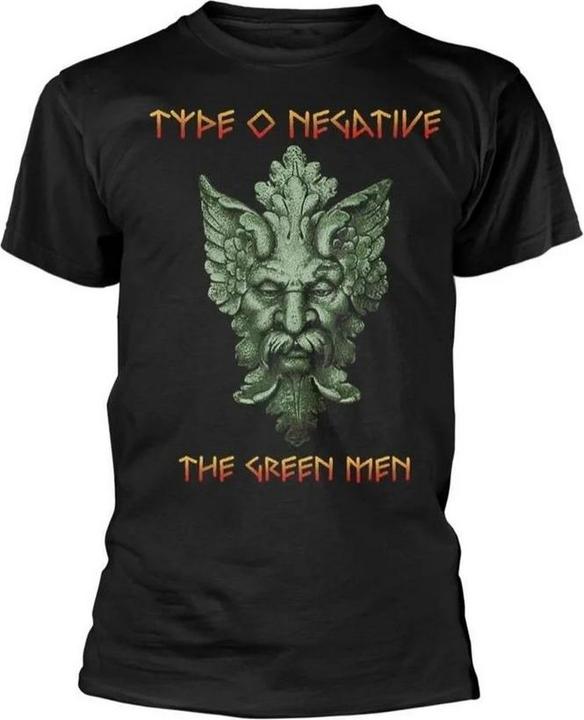 Actual product image Type O Negative Unisex Adult The Green Men T-Shirt (L)