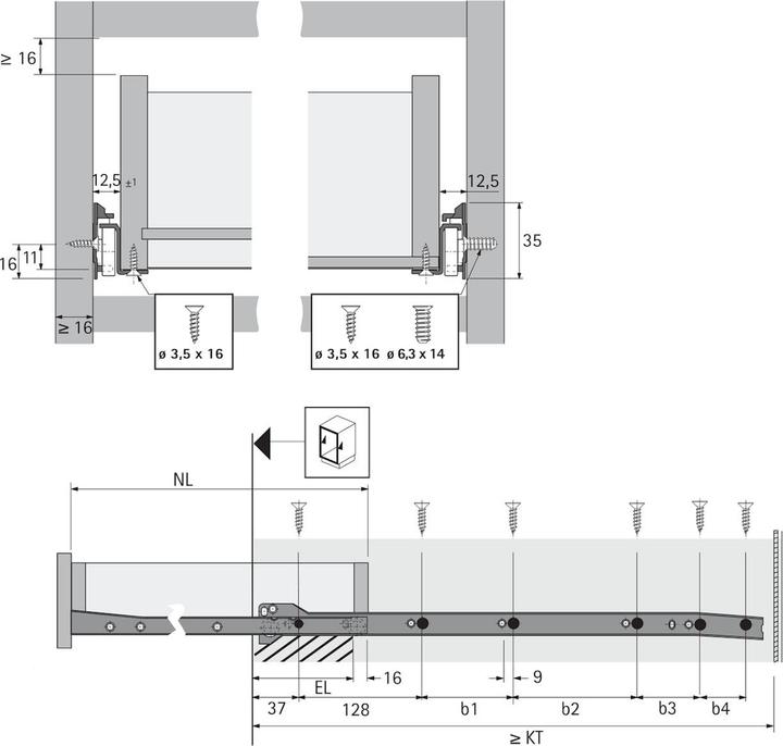 Produktbild Hettich Rollenführung