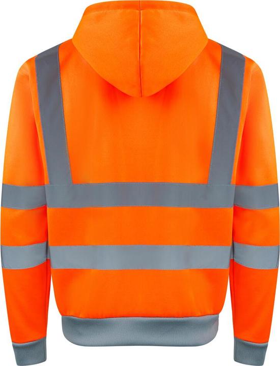 Actual product image Korntex Hi-Vis Zipper Hoody (S)