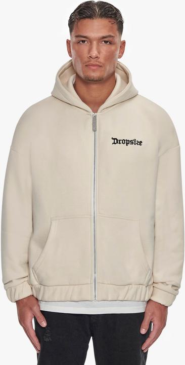 Produktbild Dropsize Super Heavy Oversize Blank Zip Hoodie - 124683 (XL)