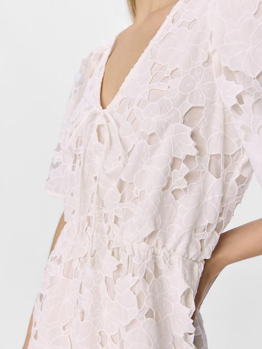 Actual product image Object Embroidered mini dress (36)