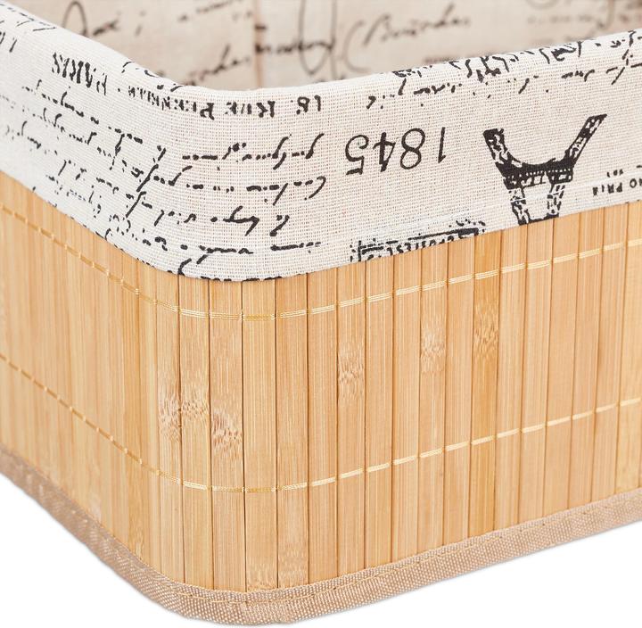 Actual product image Relaxdays Storage Basket (1 x, 38 x 28.5 x 16.5 cm)