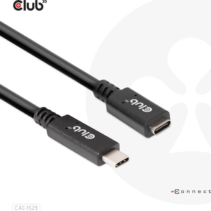Produktbild Club 3D USB C — USB C (1 m, USB 3.0)