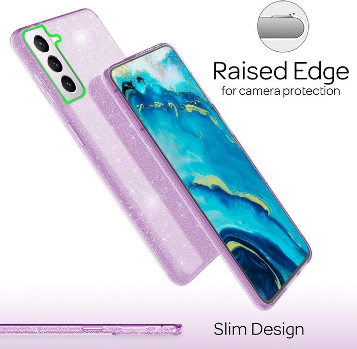 Produktbild Nalia Glitzer Handyhülle (Samsung Galaxy S22)
