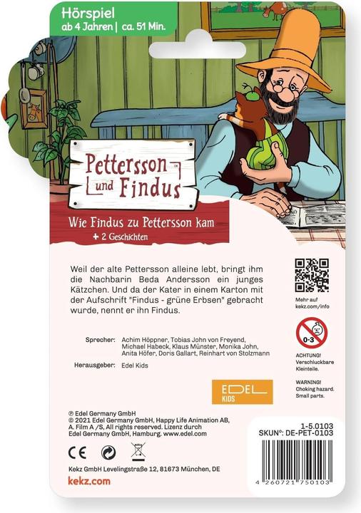Actual product image Kekz Pettersson and Findus - Audio Chip (German)