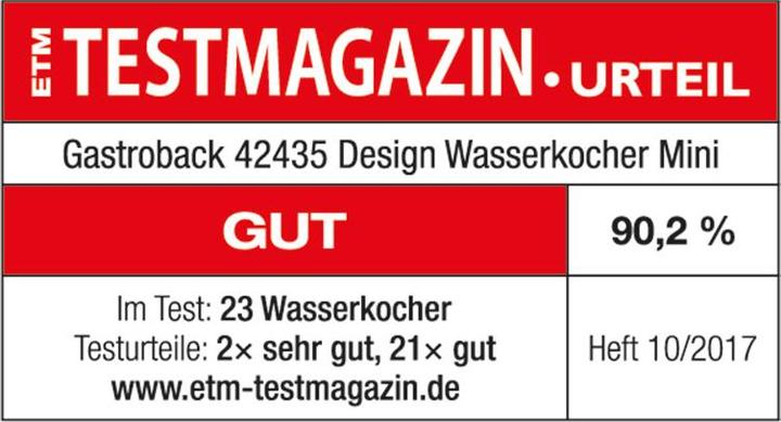 Produktbild Gastroback Design Mini (1 l, EU-Stecker)