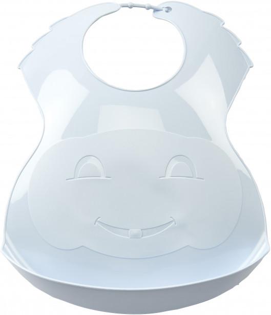 Image du produit Thermobaby Bavoir plastique souple bébé bleu
