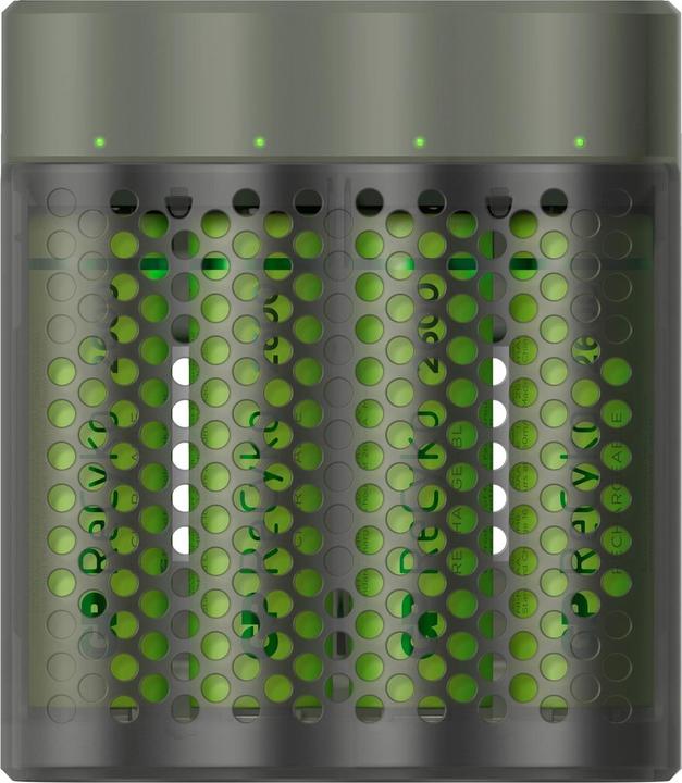 Image du produit GP Batteries ReCyko M451/270 4-Port USB Ladegerät inkl.4xAA NiMh 2600mAh (5 pcs, AA, 2600 mAh, Batterie)