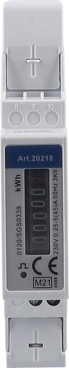 Actual product image As - Schwabe DIN rail electricity meter Rail-mounted device