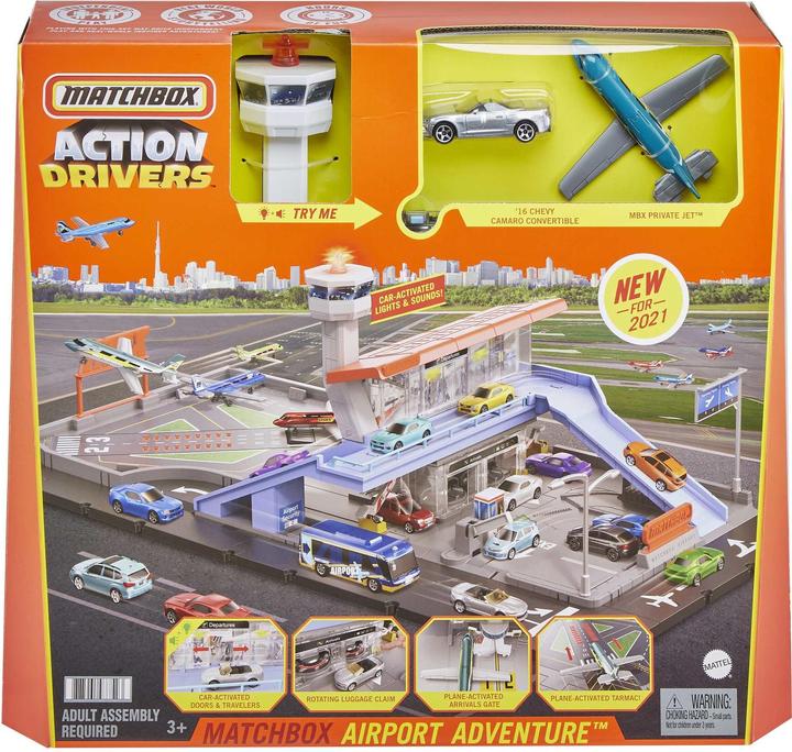 Actual product image Matchbox Airport playset