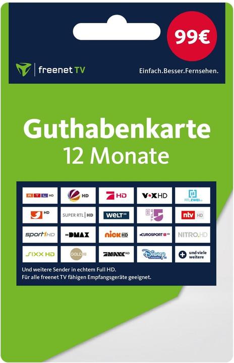 Freenet Guthabenkarte 12 Monate