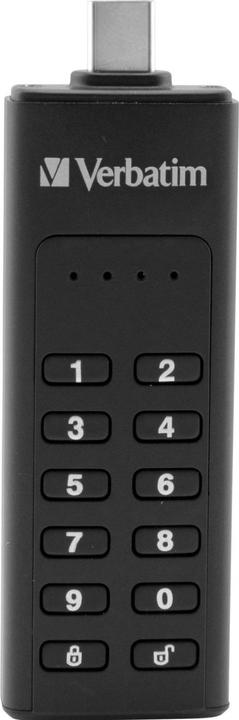 Actual product image Verbatim Keypad Secure (128 GB, USB-C)
