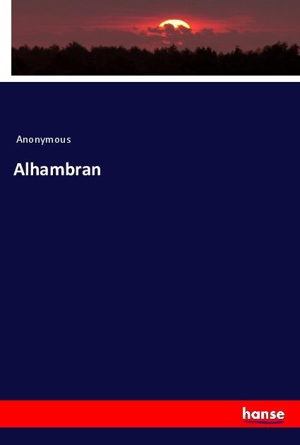 Produktbild Alhambran (Deutsch, Anonymous, 2020)