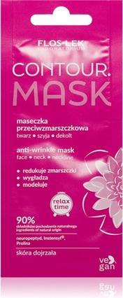 Floslek FLOS-LOK Contour Anti-Falten-Masken-Gesicht, Nackenausschnitt, 6 ml (6 ml)